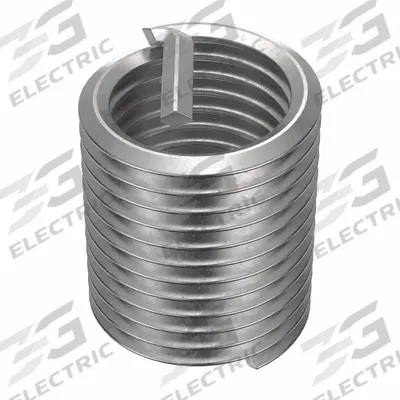APPROVED VENDOR Helical Insert: Tanged Tang Style, Free-Running, 1 1/2"-6 Thread Size, Plain - Free-Running Tanged Helical Inserts
