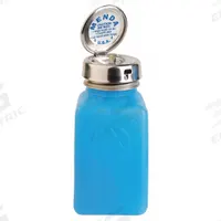 MENDA Dropper Bottle: HDPE, 177.4 mL, 6 fl oz, No Label, Closure Included, Dropper, Non-Sterile (MPN 35286). Key specifications — attr1369985: Blue; attr1369995: Silver; attr1370000: Yes; attr1370012: MENDA; attr1369996: Yes; attr1369956: No Label.