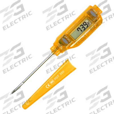 UEI TEST INSTRUMENTS Digital Thermometer: -58°F to 572°F /-50°C to 300°C - NSF-Rated Digital Pocket Thermometers