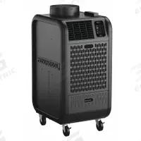 MOVINCOOL Portable Air Conditioner: 450 sq ft – 550 sq ft, 12,000 BtuH, 115V AC, Cooling Only (MPN Climate Pro K12). Key specifications — Compatible Location: Indoor; Voltage: 115V AC; Includes Air Filter: Air Filter Included; Brand: MOVINCOOL.