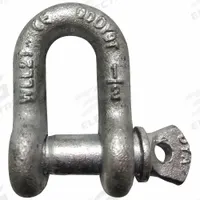 APPROVED VENDOR Anchor Shackle: Chain Shackle, 4,000 lb Working Load Limit, 13/16 in Wd Between Eyes (MPN 55AY03). Key specifications — Body Color: Silver; Brand: APPROVED VENDOR.
