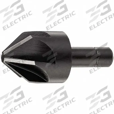 KEO Countersink: 60°, 6 Flute, 1 1/4 in Body Dia - Smooth-Finish Six-Flute Countersinks