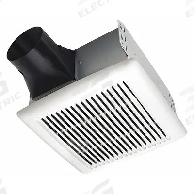 BROAN Bathroom Fan: Ceiling, 110 cfm Max, 3 sones, 1 Speed - Standard Bathroom Exhaust Fans