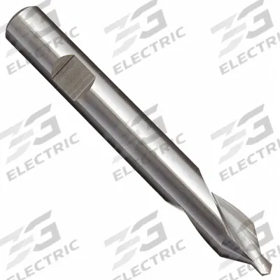 KEO Center Drill: Jig Bore, 60°, 3 in Overall Lg - Jig Bore Center Drills