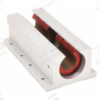 PBC LINEAR Mounted Linear Bearing: Twin, Self-Aligning, 1 in Inside Dia, Frelon™ Gold, PWN (MPN PWN16). Key specifications — Liner: Frelon™ Gold; Material: Aluminum Alloy.