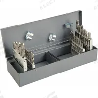 CHICAGO-LATROBE Drill Bit and Tap Set: 36 Pc (MPN 330086). Key specifications — attr1300596: Straight Flute.