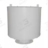 SOLBERG Filter Silencer: 12 in Flange Inlet Size, 4,700 cfm, 38 in Overall Ht, 28.5 in Outside Dia (MPN FS-685P-1200F). Key specifications — attr60071: FS-685P-1200F; attr60074: SOLBERG.