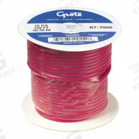 GROTE Automotive Wire: GXL, 100 ft, 1 Conductor, 18 AWG, Red, 60 V Volt (MPN 87-9200). Key specifications — Brand: GROTE.