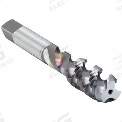 OSG Spiral Flute Tap: 3/8"-24 UNF, H3 / 2B-3B, 3 Flute - General Purpose Spiral-Flute Taps