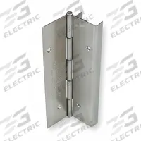 MARKAR Piano Hinge: Stainless Steel, 7 ft Leaf Ht, 1 3/4 in Leaf Wd, Screw-On (MPN HG305-001-630). Key specifications — Material: Stainless Steel.