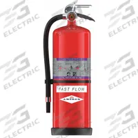 AMEREX Fire Extinguisher: 30 lb Extinguisher Capacity, 40B:C, Potassium Bicarbonate (MPN 796). Key specifications — Brand: AMEREX.
