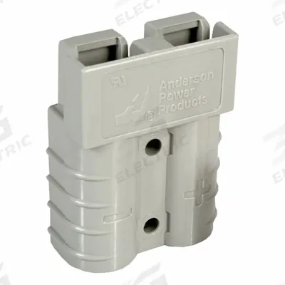 ANDERSON POWER PRODUCTS Housing: SB 50, Gray, MPN 992-AND, 15.9 mm Overall Ht - Multipole SB Connector Housings
