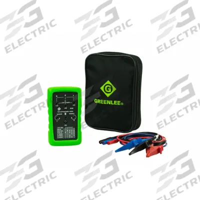 GREENLEE Motor Phase Indicator: 15 Hz to 400 Hz, 90 V to 600 V, CAT III 600V - Phasing & Motor Rotation Meters