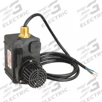 Parts Washer Pump: 1/40 hp, Epoxy Encapsulated, Nylon, 115V AC, 5 gpm Max. Flow, 12.2 ft Max Head (MPN 390-09663). Key specifications — Nameplate Voltage: 115V AC; Submersible: Yes; Manufacturer Part Number: 390-09663; Compatible with Brand: Graymills; Brand: GRAYMILLS; Standards: UR/C-CSA; Compatible Parts Washer Grainger Part Number: 6Z509; Compatible Parts Washer Manufacturer Model Number: TL17-A.