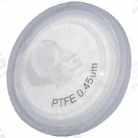 LABEXACT Syringe Filter: Non-Sterile, 0.45 um Pore Size, 100 mL Max Capacity - mL, 25 mm Housing Dia (MPN 12K965). Key specifications — Housing Material: Polypropylene; Inlet Connection Gender: Female; Inlet Connection Type: Female Luer Lock; Outlet Connection Gender: Male; Brand: LABEXACT; Compatible Product Type: Female Luer Lock Inlet; Filter Material: PTFE; Outlet Connection Type: Male Luer Slip.