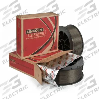 LINCOLN ELECTRIC Flux Cored Welding Wire: Low-Alloy Steel, E81T1-Ni1C, 0.052 in, 33 lb - Seismic-Certific Flux-Cored Wire for Structural Steel Fabrication