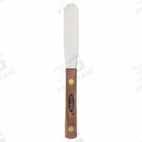 HYDE Spatula: Bld. Mat. Spring Steel, Hdl. Mat. Hardwood, Bld. Shp. Semi-Circle (MPN 41010). Key specifications — attr1004888: HYDE; attr1029665: Half.