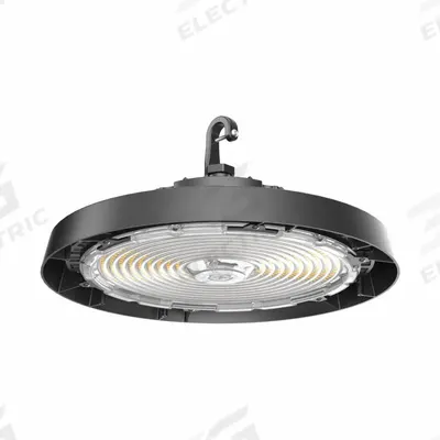 ETI LED HIgh Bay: 36,000 lm, 3500K/4000K/5000K, 30 ft – 40 ft Mounting Ht - Round LED Bay Lights