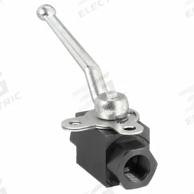 DYNAQUIP CONTROLS Manual Two-Way Ball Valve: 1/2 in, Carbon Steel, Straight, FNPT x FNPT - Carbon Steel Ball Valves