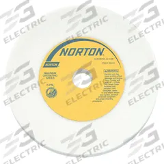 NORTON Straight Grinding Wheel: Type 1, 4" x 1/2" x 1/2", 38A60-KVBE, 5 PK (MPN 66243529947). Key specifications — Wheel Hardness: K; Brand: NORTON.