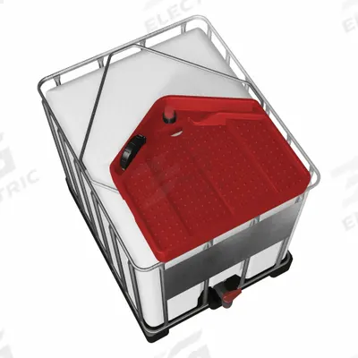 DENIOS Accessories for IBC Totes: 28.7 in x 7 in x 31.1 in, K22-0153, 28.7 in x 7 in - Funnels for IBC Totes