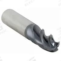 CLEVELAND Ball End Mill: Carbide, AP/MAX Coated, 4 Flute, 1/2" Mill Dia, 1" LOC, 3" OAL (MPN C80115)