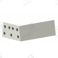 REMPHOS LED Light Bar Space Connector: 4 2/3 in Lg, 1 1/6 in Wd, 1/3 in Ht, Enamel, For LED (MPN RP-LBI-SRC-4.7IN). Key specifications — For Use With: LED; Accessory Type: LED Light Bar Space Connector; Finish: Enamel; Brand: REMPHOS.