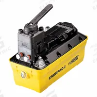 ENERPAC Air Hydraulic Pump: 10,000 psi Max. Op Pressure, 127 cu in Reservoir Capacity (MPN PAMG1402N). Key specifications — attr944931: Retract; attr944932: Tandem Center.