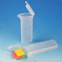 Lab Slide Mailer: Slides Holds Container, 2 Slides, Polypropylene, Natural (MPN 513051). Key specifications — Brand: GLOBE SCIENTIFIC; Color: Natural; Holds Container Style: Slides; Material: Polypropylene.