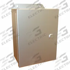 HAMMOND Electrical Enclosure: Stainless Steel, 8 in x 6 in x 4 in, NEMA 12/13/3R/4/4X, w/Panel, IP66 (MPN EJ863SS). Key specifications — Brand: HAMMOND; Closure Method: Latches; Enclosure Material: Stainless Steel; Knockouts: Not Included; Includes Inner Panel: with Inner Panel Included.