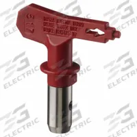 TITAN Airless Spray Gun Tip: Tips for Airless Spray Guns, Airless Spray Gun Tip, 0.013 in Tip Size (MPN 0521914). Key specifications — Product Type: Airless Spray Gun Tip; Compatible with Manufacturer Model Number: 0516717; Brand: TITAN; Color: Red; Product Grouping: Tips for Airless Spray Guns.