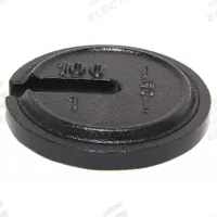 RICE LAKE WEIGHING SYSTEMS Calibration Weight: 1 lb Nominal Mass, Slotted Calibration Wt, 7, 1lb (MPN 10156). Key specifications — Brand: RICE LAKE WEIGHING SYSTEMS; Calibration Weight Material: Cast Iron.