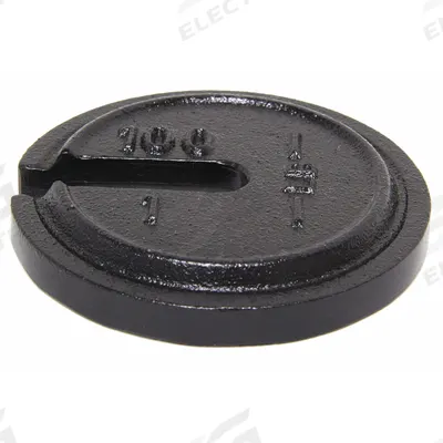 RICE LAKE WEIGHING SYSTEMS Calibration Weight: 1 lb Nominal Mass, Slotted Calibration Wt, 7 - Class 7 Calibration Weights