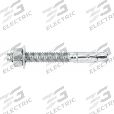 DEWALT Wedge Anchor: 8 in Overall Lg, 7/8 in Dia, 7/8"-9 Thread Size, 4 3/4 in Thread Lg - Steel Wedge Anchors