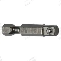 APEX Power Socket Adapter: 1/4 in Output Drive Size, Square, 1 3/8 in Overall Lg, Oiled, 5 PK (MPN EX-250-5PK). Key specifications — attr1204821: Oiled; attr1204826: Locking Included; attr1204834: Square; attr1204841: APEX.