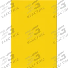ACCUFORMNMC Gauge Marking Labels: Yellow, 8 in Label Wd, 12 in Label Ht, Polyester (MPN GML107YL). Key specifications — Label Color: Yellow; Label Material: Polyester.