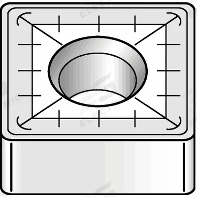 WIDIA Square Turning Insert: SNMM6448 - Square (S) Indexable Turning Inserts