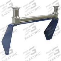 COXREELS Roller Guide: For 1125 Series/1275 Series Reel Series, Steel, Blue, Steel, Top (MPN 15359-12). Key specifications — attr298407: Top; attr298402: Blue; attr298400: 1275 Series; attr298403: Steel; attr298401: Steel; attr303833: COXREELS.