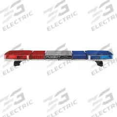 CODE 3 Mini Light Bar: Emergency Vehicle Mini Light Bar, Red, 60 W Watt, Red, LED, Permanent, IP67 (MPN PT53-GRRFTD). Key specifications — Brand: CODE 3; Lens Color: Red; Number of Flash Patterns: 21; Installation Type: Permanent; Operating Voltage: 10-30V DC.