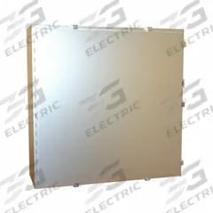 HAMMOND Electrical Enclosure: Stainless Steel, 36 in x 36 in x 12 in, NEMA 12/13/3R/4/4X, w/Panel (MPN 1418N4SSLL12). Key specifications — Brand: HAMMOND; Closure Method: Clamps; Enclosure Material: Stainless Steel; Knockouts: Not Included; Includes Inner Panel: with Inner Panel Included.