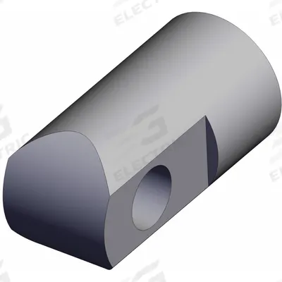SMC Knuckle Joint: Fits 32 mm_40 mm Bore Dia, M14 x 1.5 Thread Size, I-G04 - Piston Rod Eyes