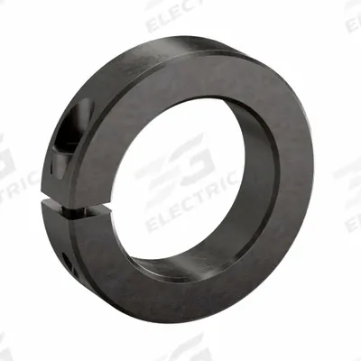 RULAND MANUFACTURING Shaft Collar: 1-Piece, Inch, Round, Clamp-On, 2 1/8 in Bore Dia - Steel Shaft Collars