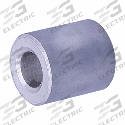 RAF ELECTRONIC HARDWARE Round Spacer: #6 Screw Size, 9/32 in Overall Lg, Round, Plain - Stainless Steel Spacers