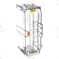 BUSSMANN Fuse Block Cover: For J Fuse Class or Type, 600 V AC, Non-Indicating, 201 A – 400 A (MPN CVR-J-60400-M). Key specifications — Compatible Fuse Series: JM; Manufacturer Part Number: CVR-J-60400-M; Brand: BUSSMANN.