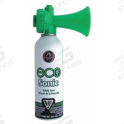 FALCON Personal Safety Horn: 120 dB @ 10 ft, 5 oz Net Wt, Plastic - Personal Safety Horns