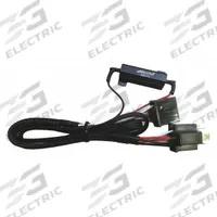 MAXXIMA Load Equalizer Module: 3-Pin H4 Connector, 3 Wires, 36 in Wire Lg, 2 Connectors, Adapters (MPN M50915). Key specifications — Wire Sizes Included: 18 AWG; Features: 50 W Resistor; Connector Type: 3-Pin H4 Connector; Compatible Product Type: Adapters.