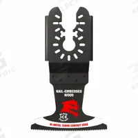 DIABLO Oscillating Tool Blade: 1 1/2 in Blade Wd, 4 in Overall Lg, Bi-Metal, 3 Pieces, 3 PK (MPN DOU250BW3). Key specifications — attr1097473: Nail-Embedded Wood; attr1097476: DIABLO; attr1097456: Flush Cutting.