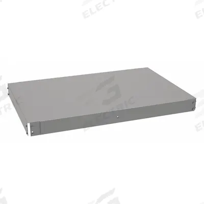 TENNSCO Shelf: 36 in x 24 in, 4,000 lb Load Capacity, Steel, 16 ga Decking, Gray - Solid Steel Decking Shelf Kits for Boltless Shelving