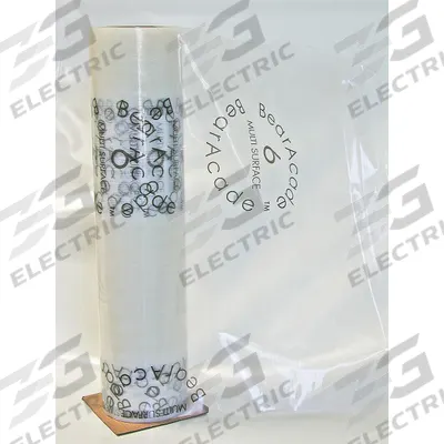 BEARACADE Self-Adhesive Containment Film: Heavy Duty, 6 mil Thick, 200 ft Lg, 4 ft Wd - Plastic & Rubber Surface Protection Rolls