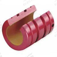 PBC LINEAR Standard Linear Bearing: 1/4 in Inside Dia, 2 5/8 in Lg, FLN, Frelon™ Gold, Precision (MPN FLN20). Key specifications — Liner: Frelon™ Gold; Lubrication: Self-Lubricating; Shell Material: Aluminum.